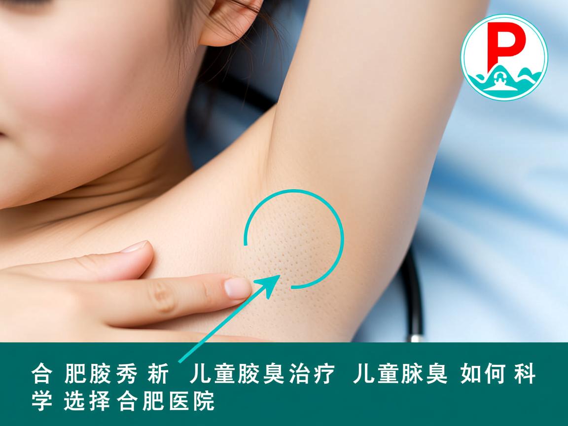 合肥腋秀解析，儿童腋臭治疗，儿童腋臭如何科学选择合肥医院