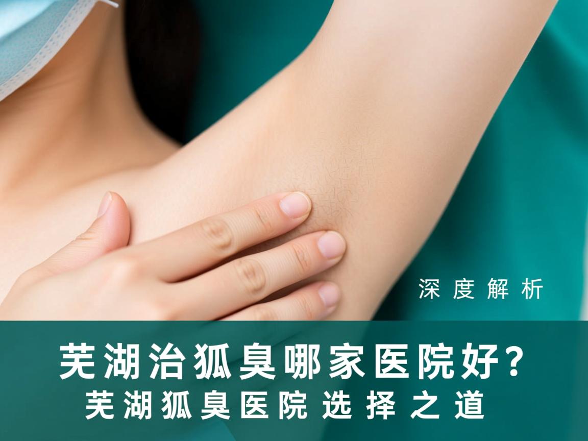 芜湖治狐臭哪家医院好？深度解析芜湖狐臭医院选择之道
