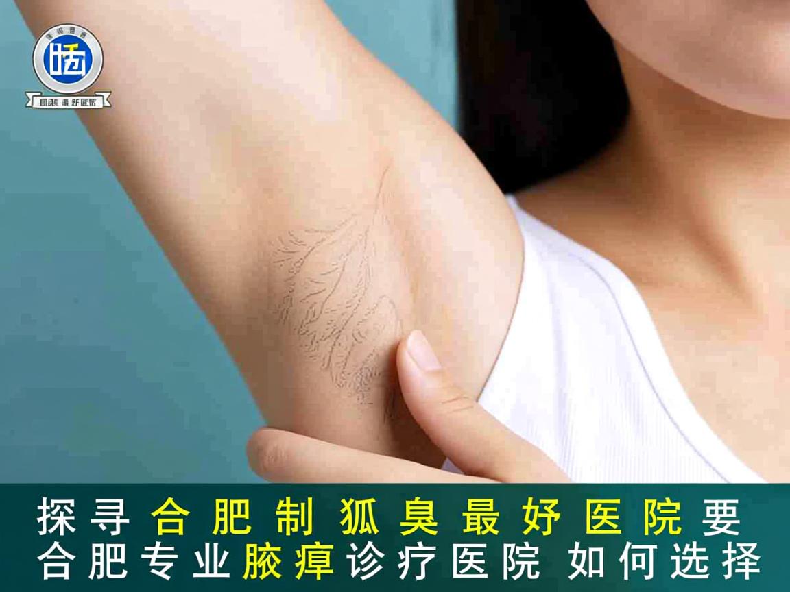 探寻合肥制狐臭最好医院，合肥专业腋臭诊疗医院如何选择