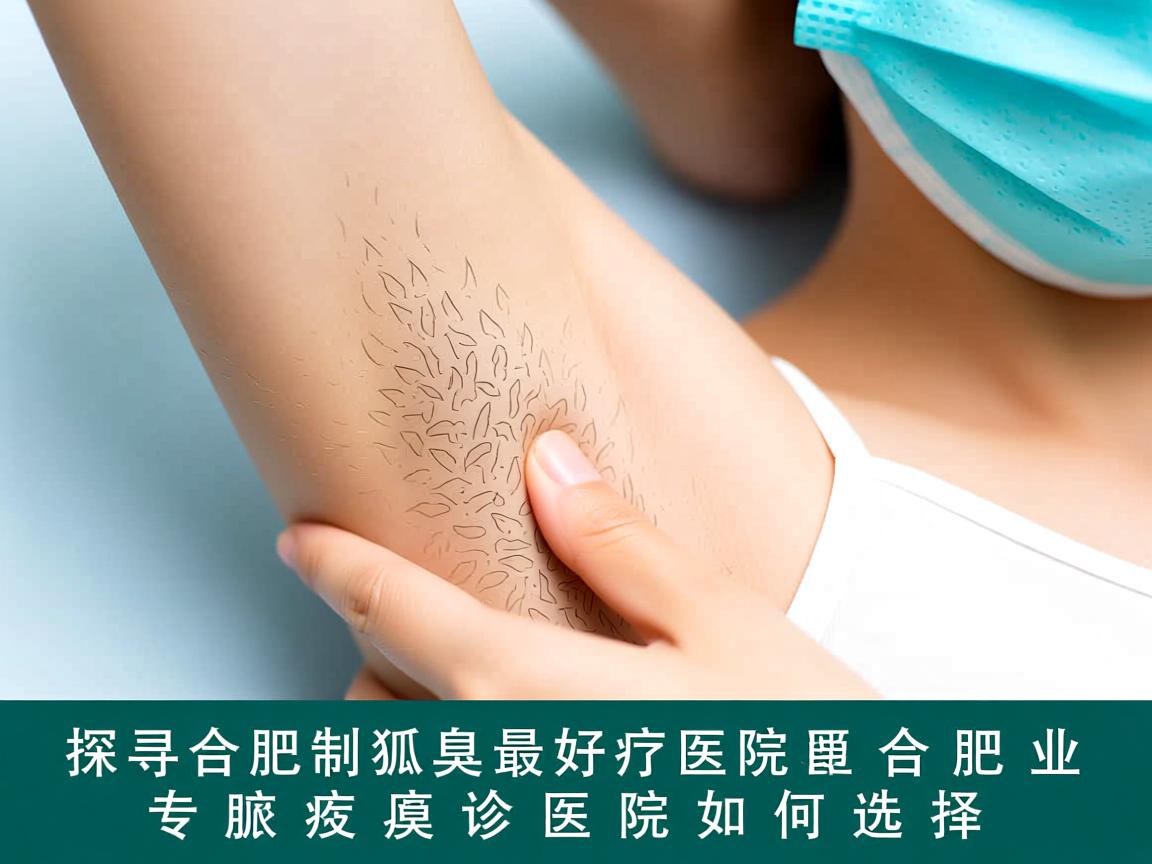 探寻合肥制狐臭最好医院，合肥专业腋臭诊疗医院如何选择