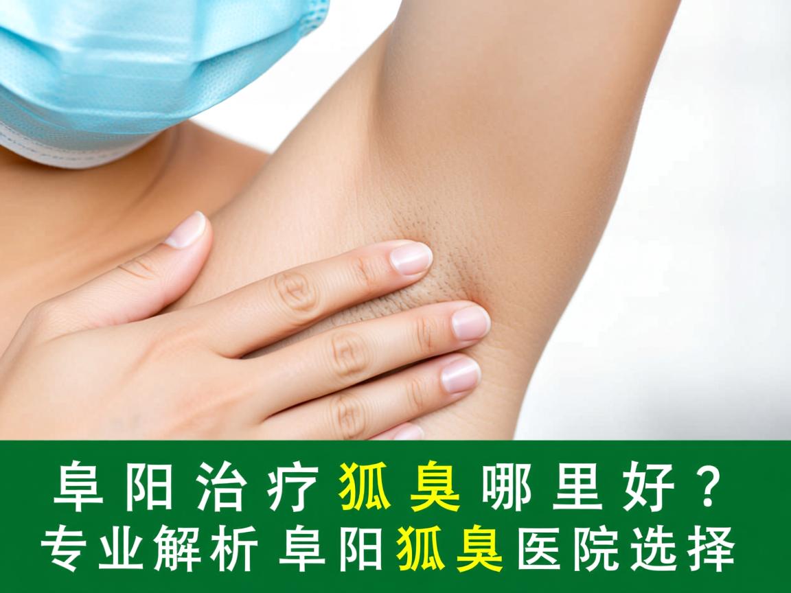 阜阳治疗狐臭哪里好？专业解析阜阳狐臭医院选择