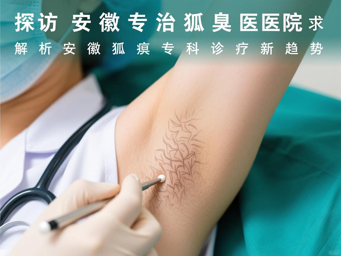 探访安徽专治狐臭医院，解析安徽狐臭专科诊疗新趋势