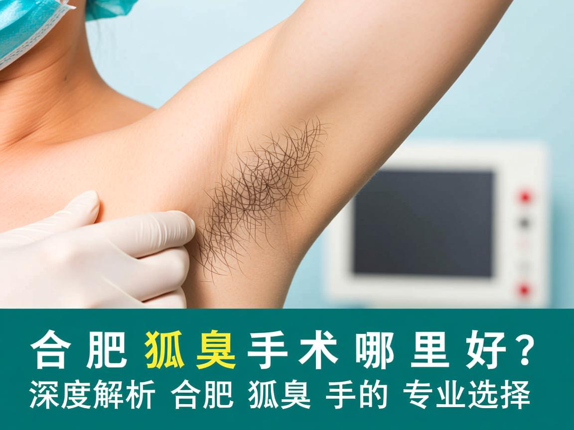 合肥狐臭手术哪里好？深度解析合肥狐臭手术的专业选择