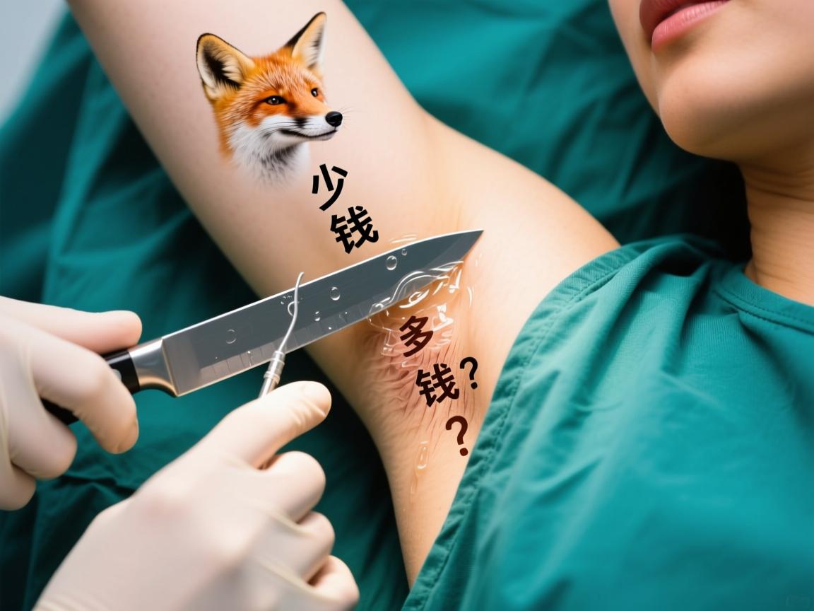 水刀狐臭手术多少钱？揭秘水刀狐臭手术费用构成