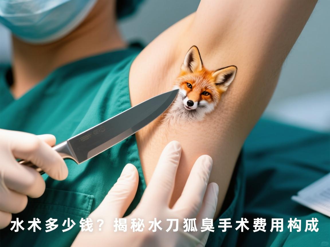 水刀狐臭手术多少钱？揭秘水刀狐臭手术费用构成