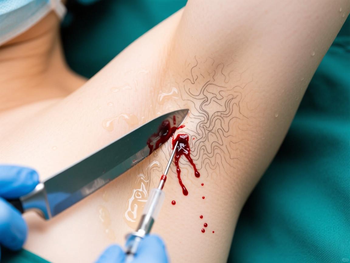 水刀治疗腋臭后第二天要排淤血吗?详解水刀腋臭术后淤血处理 水刀治疗腋臭后第二天要排淤血吗?详解水刀腋臭术后淤血处理