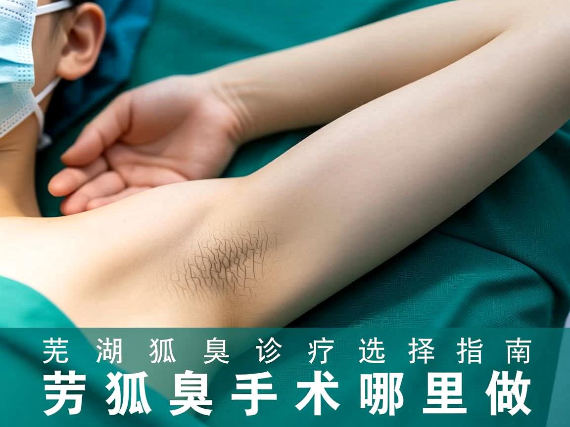 芜湖狐臭诊疗选择指南，详解芜湖狐臭手术哪里做
