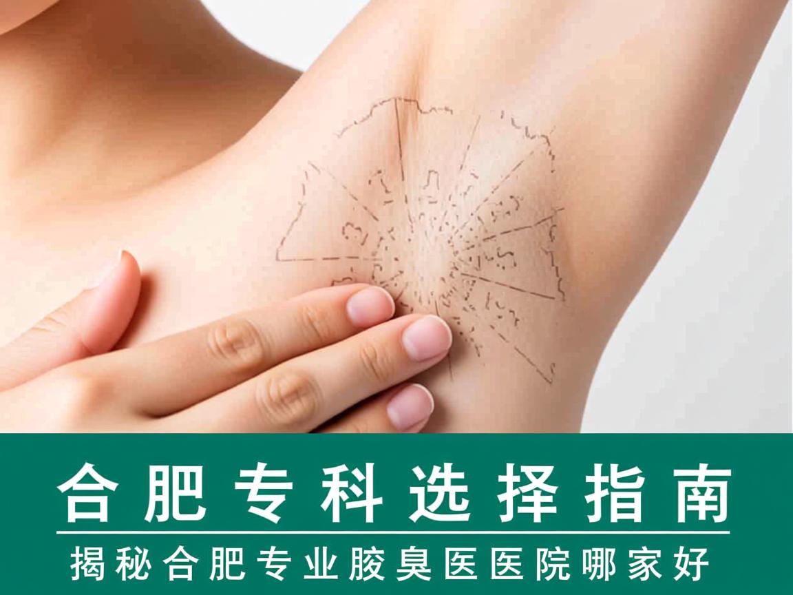 合肥腋臭专科选择指南，揭秘合肥专业腋臭医院哪家好