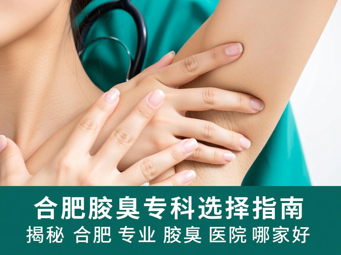 合肥腋臭专科选择指南，揭秘合肥专业腋臭医院哪家好