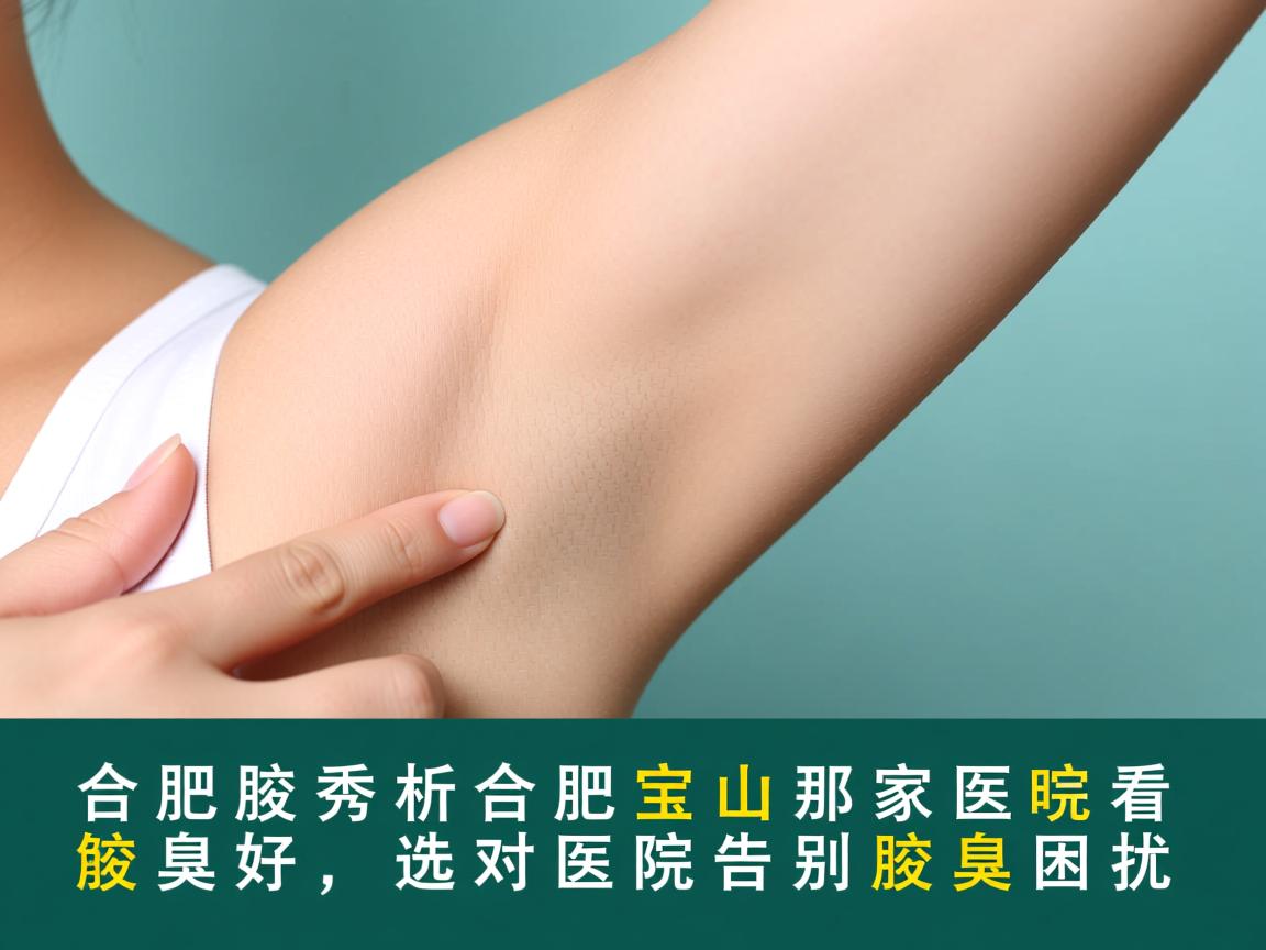 合肥腋秀解析，合肥宝山那家医院看腋臭好，选对医院告别腋臭困扰