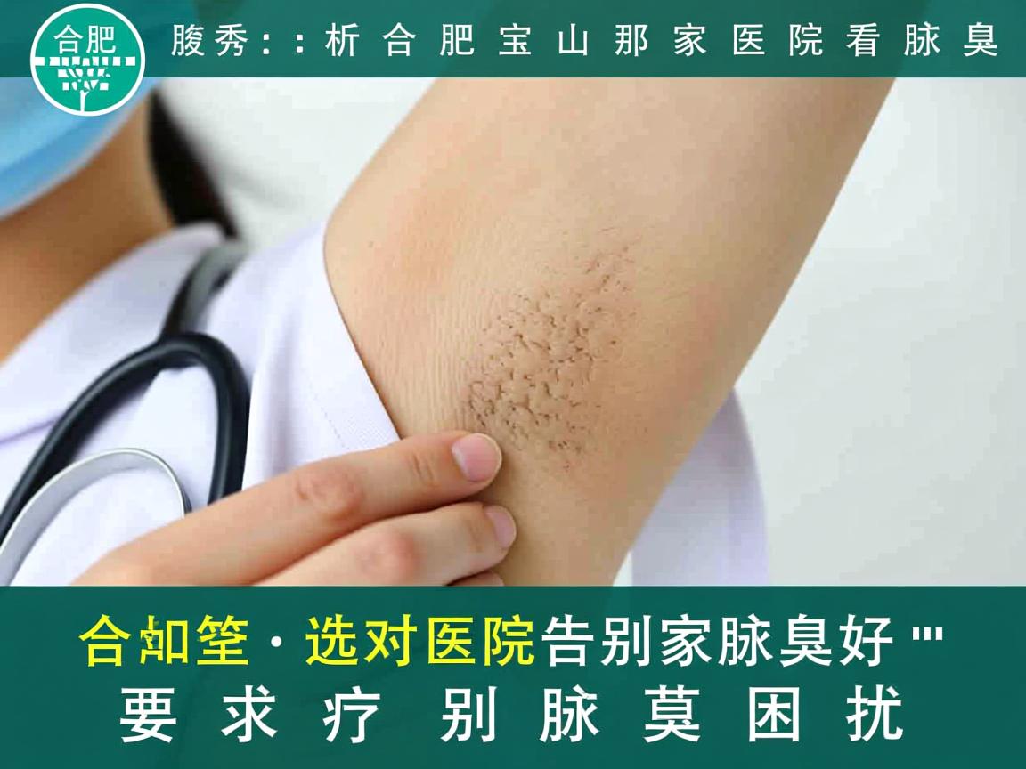 合肥腋秀解析，合肥宝山那家医院看腋臭好，选对医院告别腋臭困扰