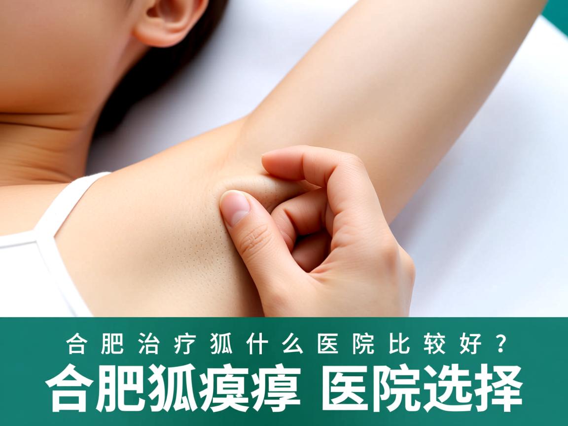 合肥治疗狐臭什么医院比较好？深度解析合肥狐臭医院选择