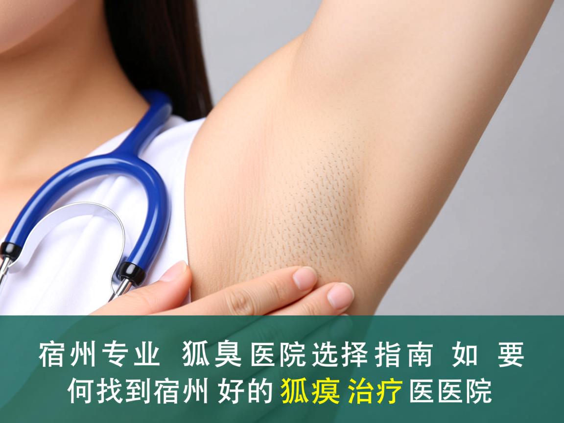 宿州专业狐臭医院选择指南，如何找到宿州好的狐臭治疗医院