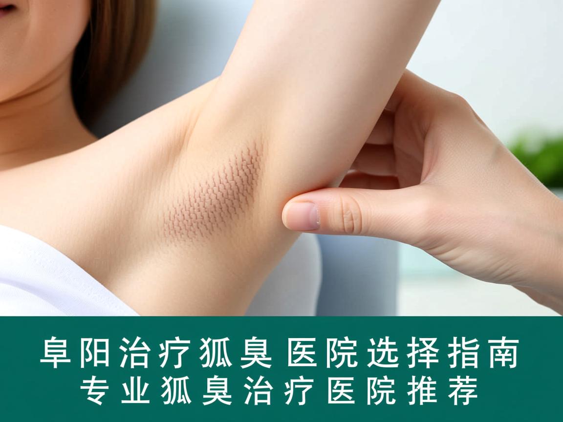 阜阳治疗狐臭医院选择指南，专业狐臭治疗医院推荐