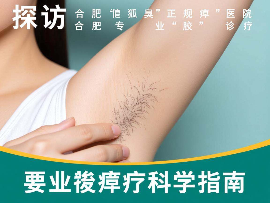 探访合肥狐臭正规医院,合肥专业腋臭诊疗的科学指南 探访合肥狐臭正规医院,合肥专业腋臭诊疗的科学指南
