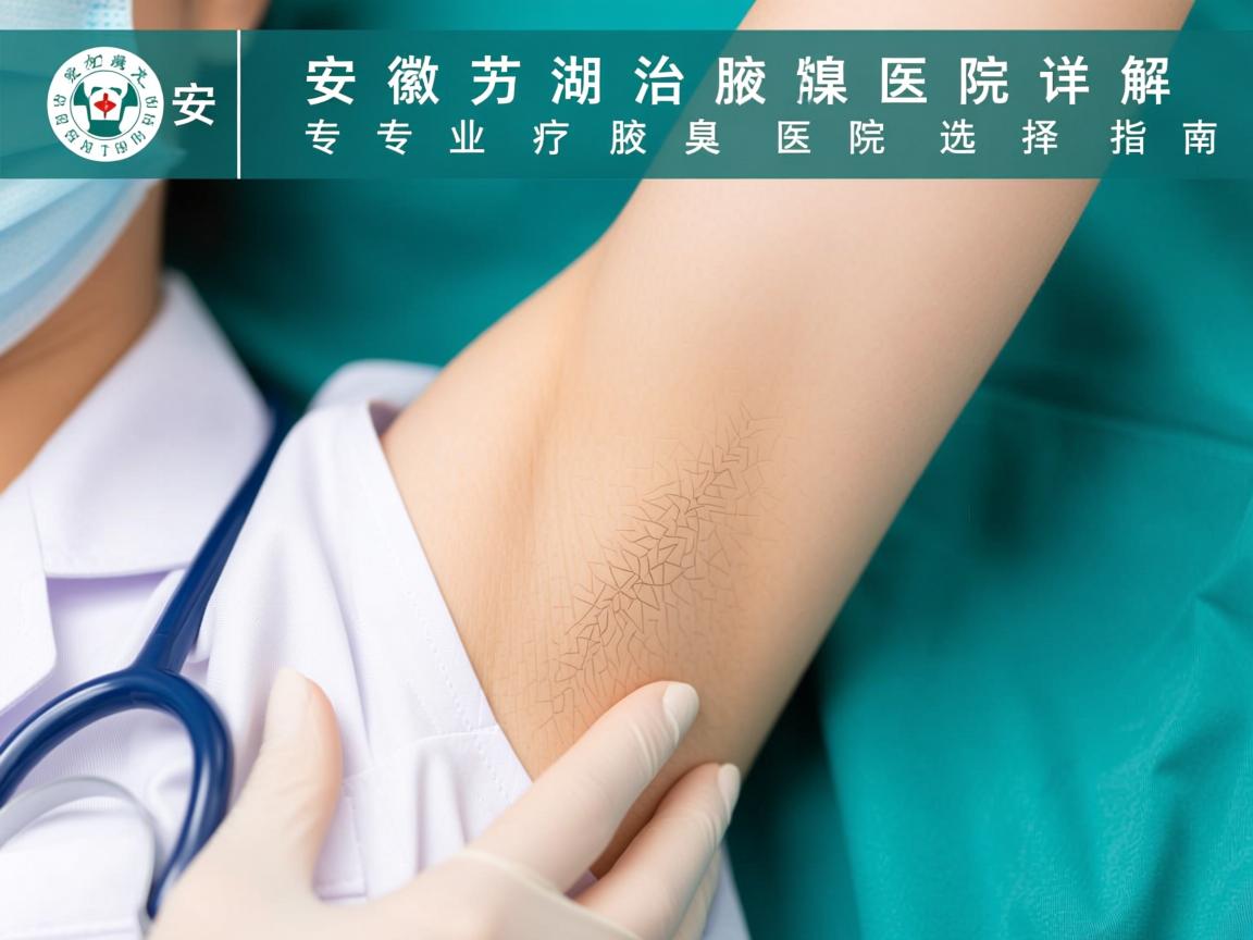 安徽芜湖治疗腋臭医院详解，专业治疗腋臭的医院选择指南