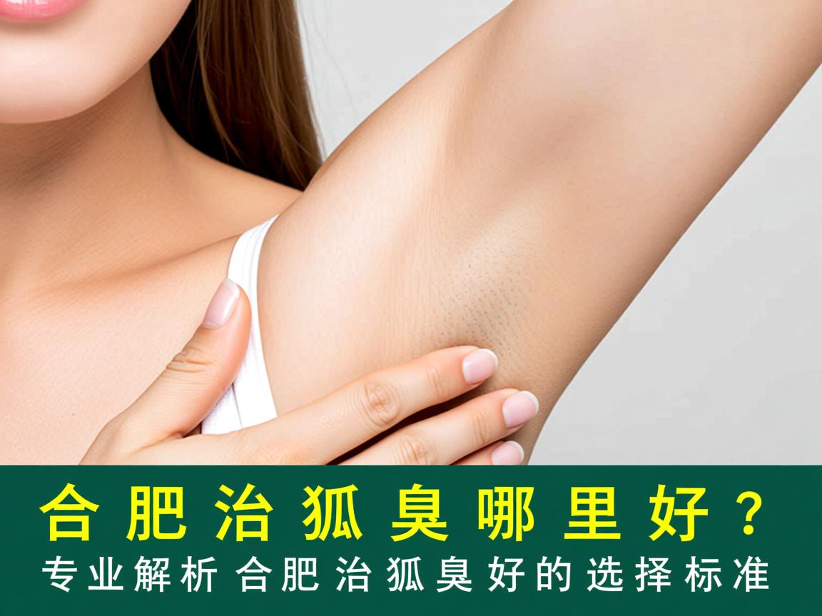 合肥治狐臭哪里好？专业解析合肥治狐臭好的选择标准