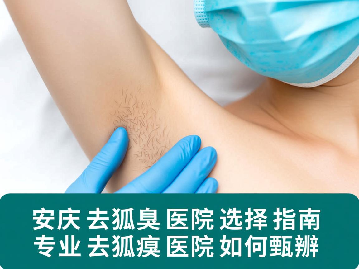安庆去狐臭医院选择指南，专业去狐臭医院如何甄别