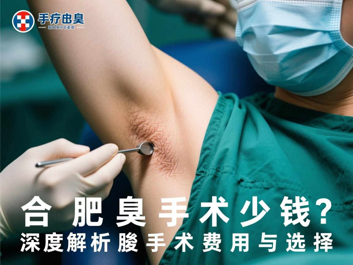 合肥腋臭手术多少钱?深度解析腋臭手术费用与选择 合肥腋臭手术多少钱?深度解析腋臭手术费用与选择