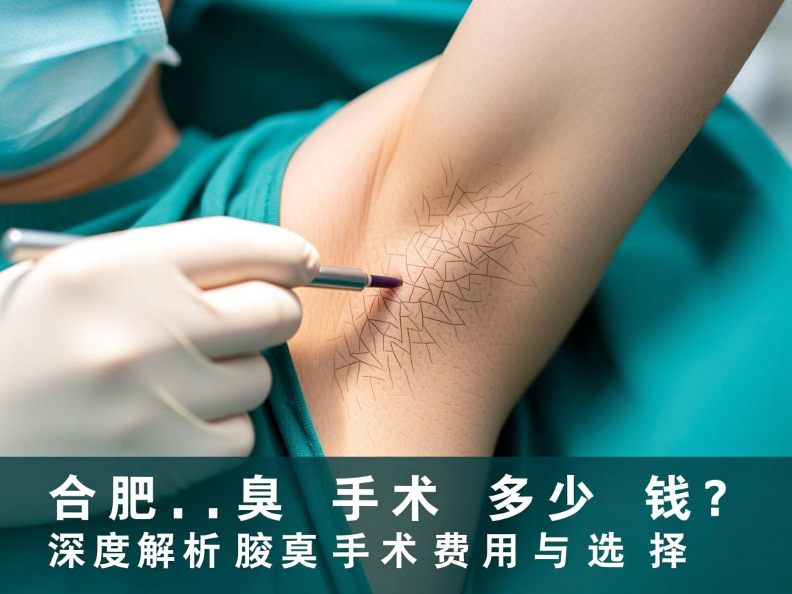 合肥腋臭手术多少钱?深度解析腋臭手术费用与选择 合肥腋臭手术多少钱?深度解析腋臭手术费用与选择