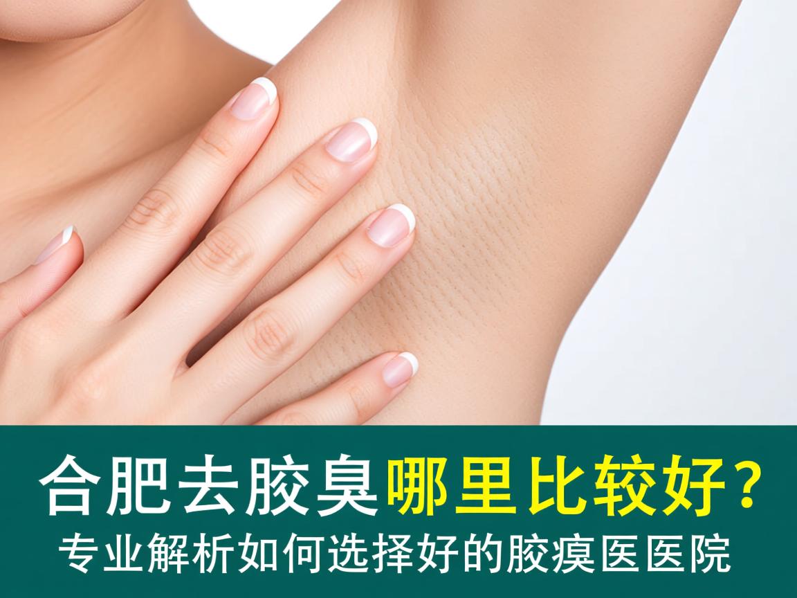 合肥去腋臭哪里比较好？专业解析如何选择好的腋臭医院