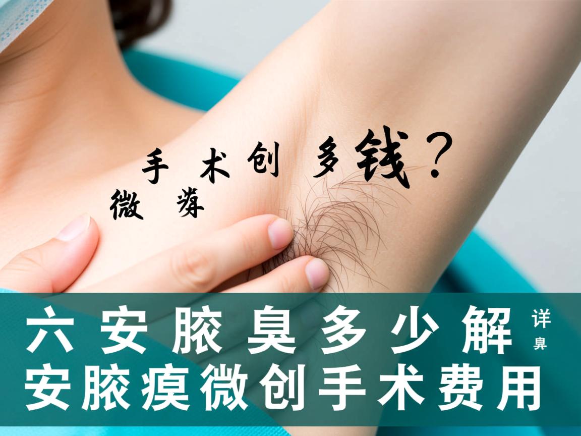 六安腋臭微创手术多少钱?详解六安腋臭微创手术费用 六安腋臭微创手术多少钱?详解六安腋臭微创手术费用