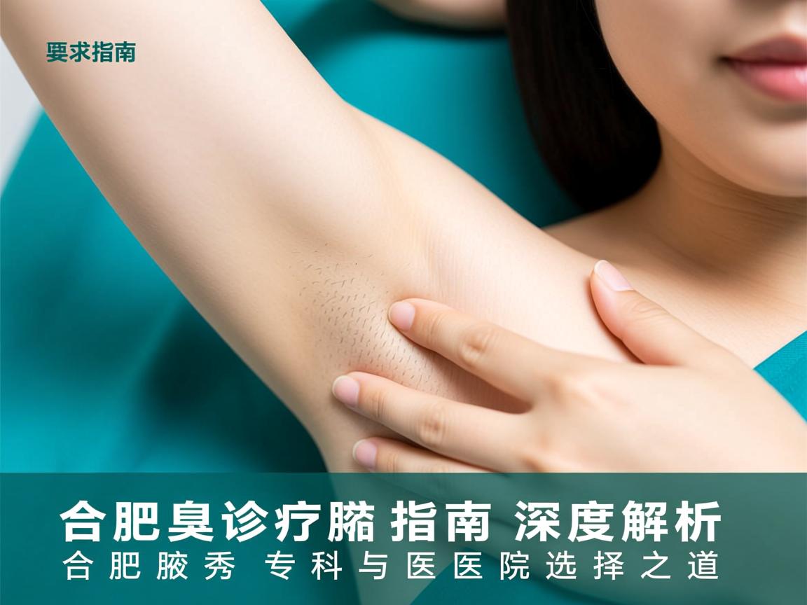 合肥腋臭诊疗指南,深度解析合肥腋秀专科与医院选择之道 合肥腋臭诊疗指南,深度解析合肥腋秀专科与医院选择之道