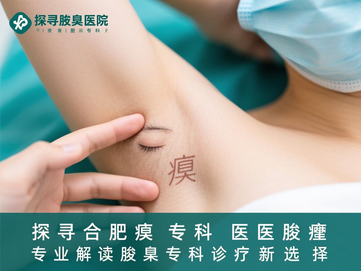 探寻合肥腋臭专科医院，专业解读腋臭专科诊疗新选择