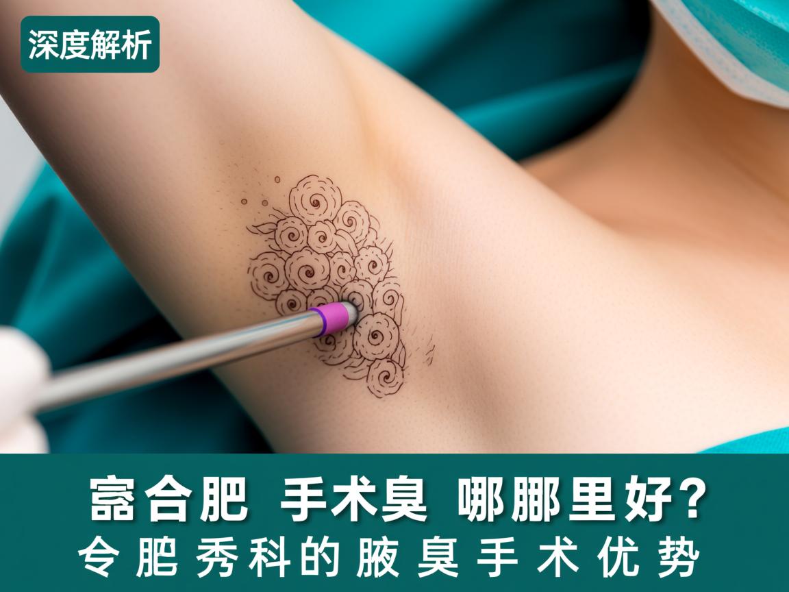 合肥腋臭手术哪里好?深度解析合肥腋秀专科的腋臭手术优势 合肥腋臭手术哪里好?深度解析合肥腋秀专科的腋臭手术优势