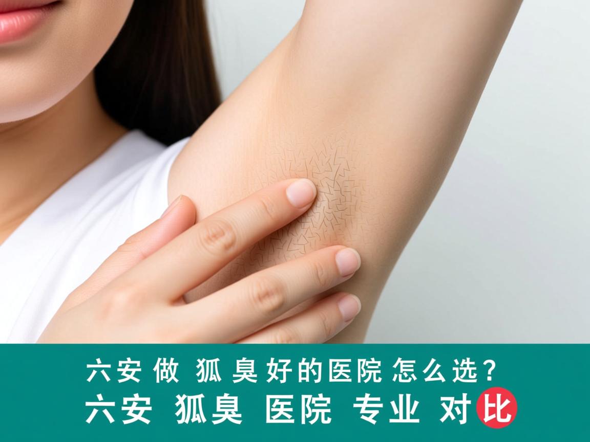 六安做狐臭好的医院怎么选？六安狐臭医院专业对比