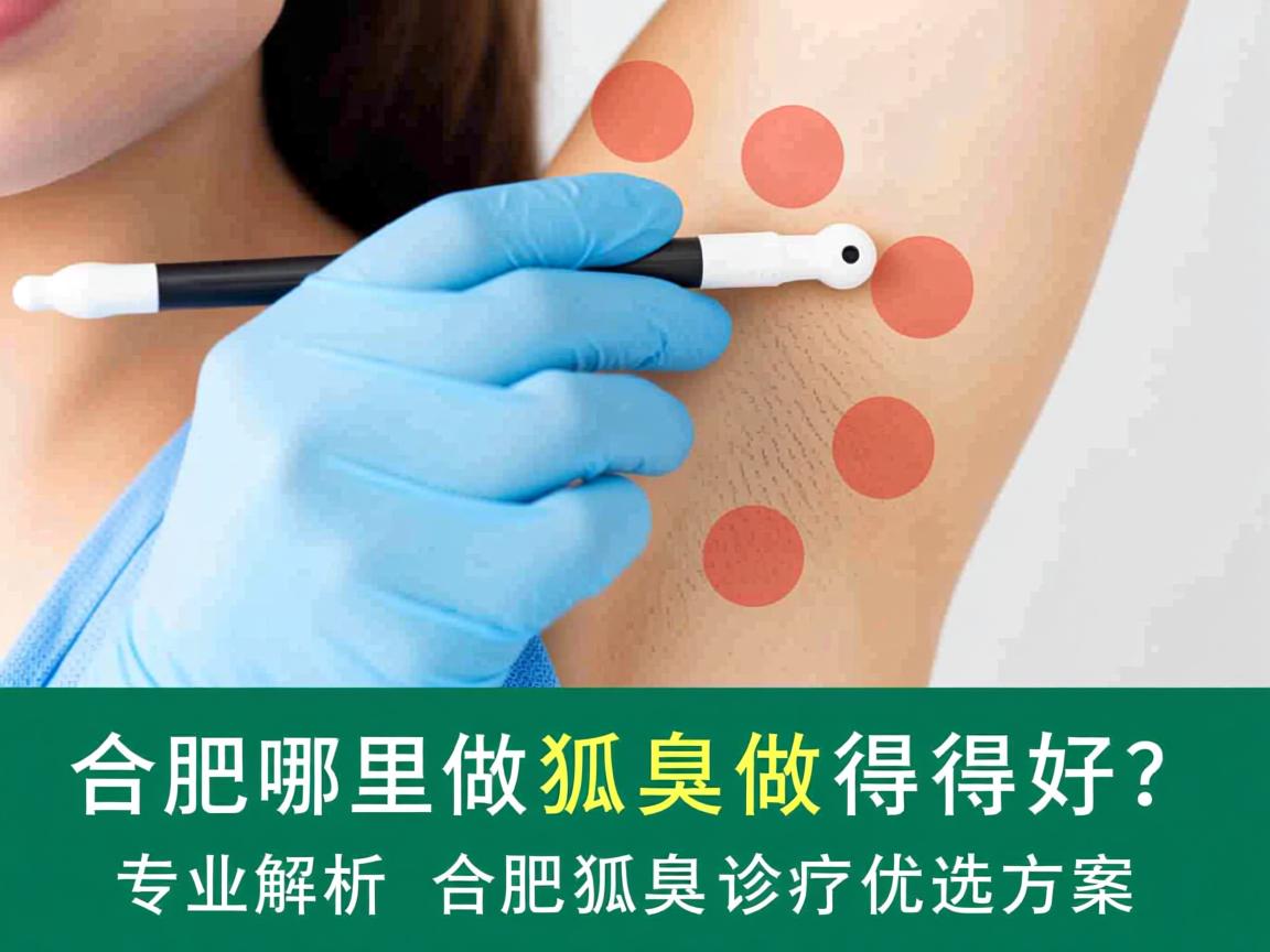 合肥哪里做狐臭做得好?专业解析合肥狐臭诊疗优选方案 合肥哪里做狐臭做得好?专业解析合肥狐臭诊疗优选方案