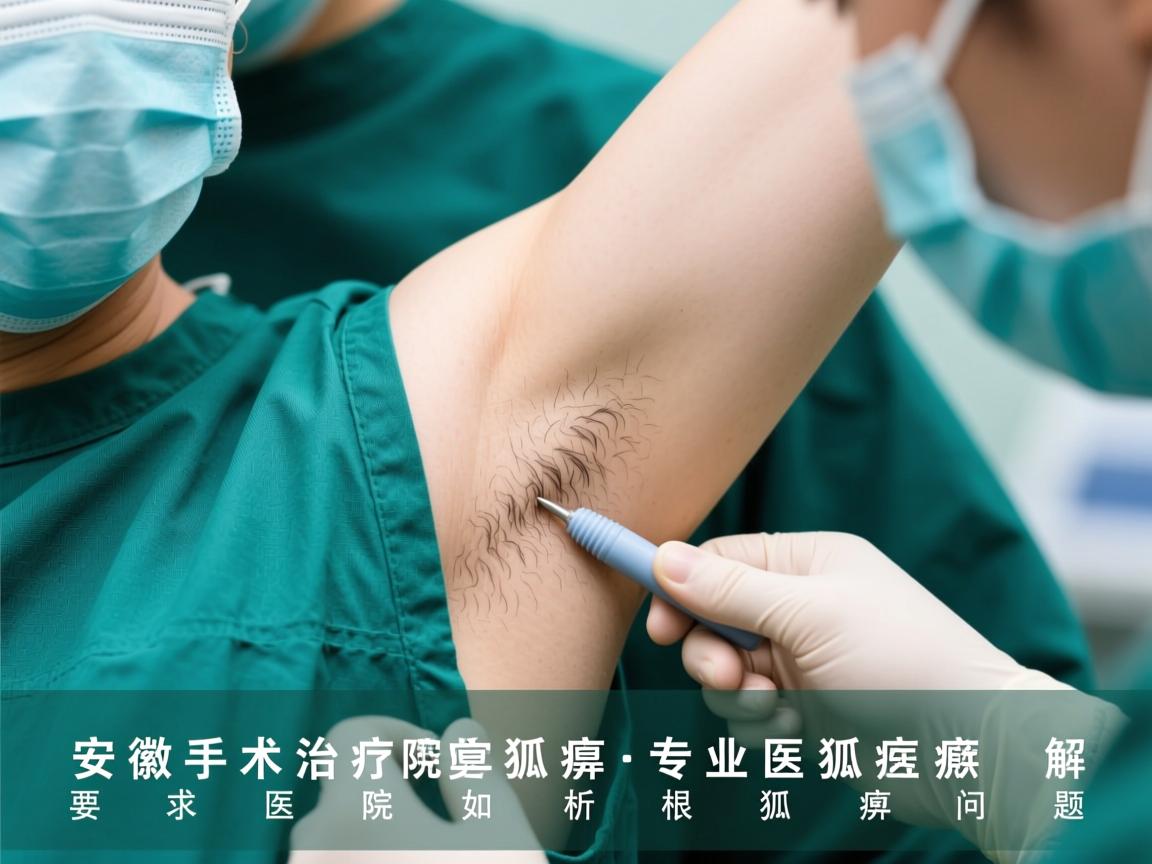 安徽手术治疗狐臭医院解析，专业医院如何根治狐臭问题