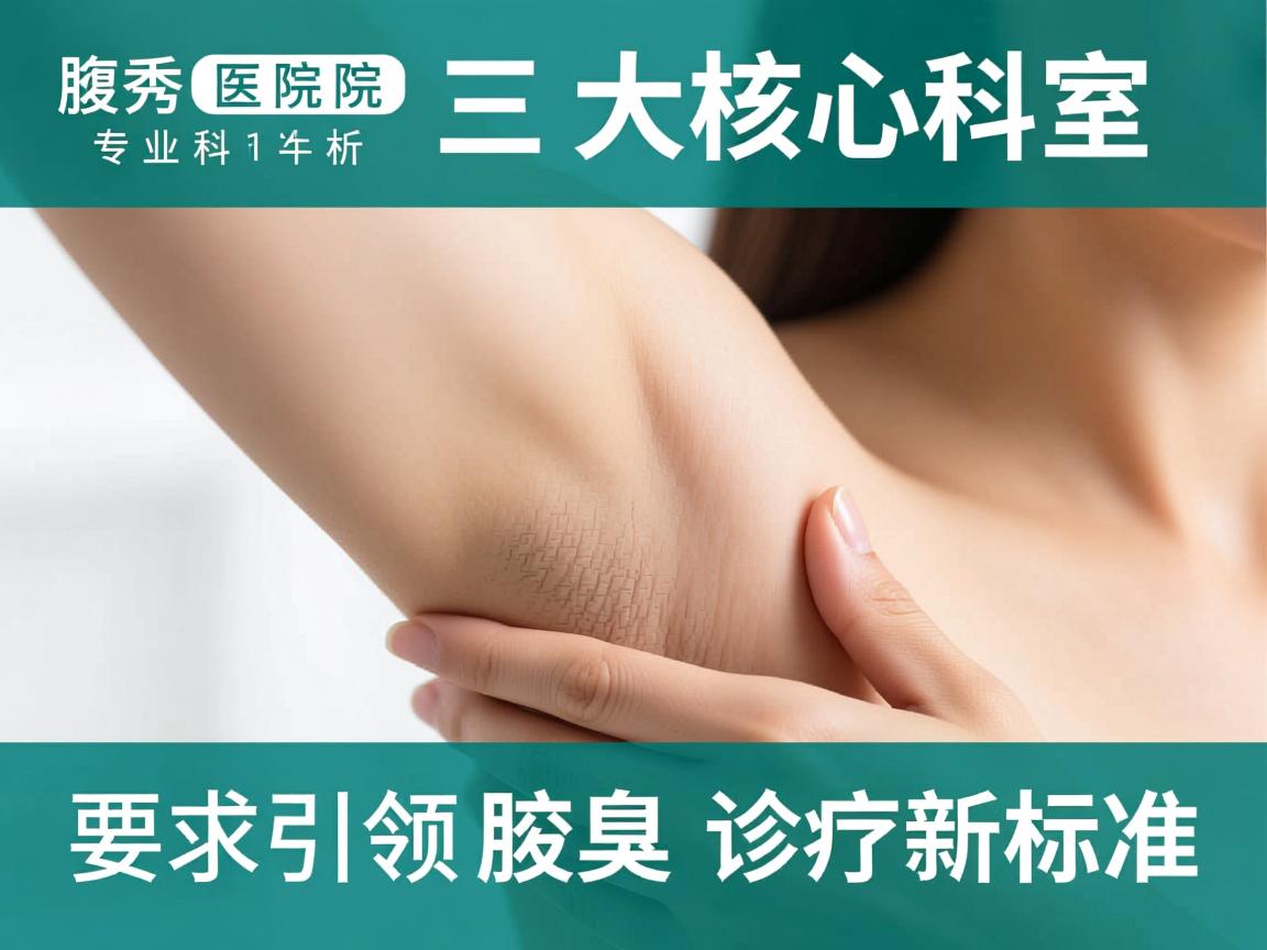 腋秀医院三大核心科室解析,专业科室引领腋臭诊疗新标准 腋秀医院三大核心科室解析,专业科室引领腋臭诊疗新标准