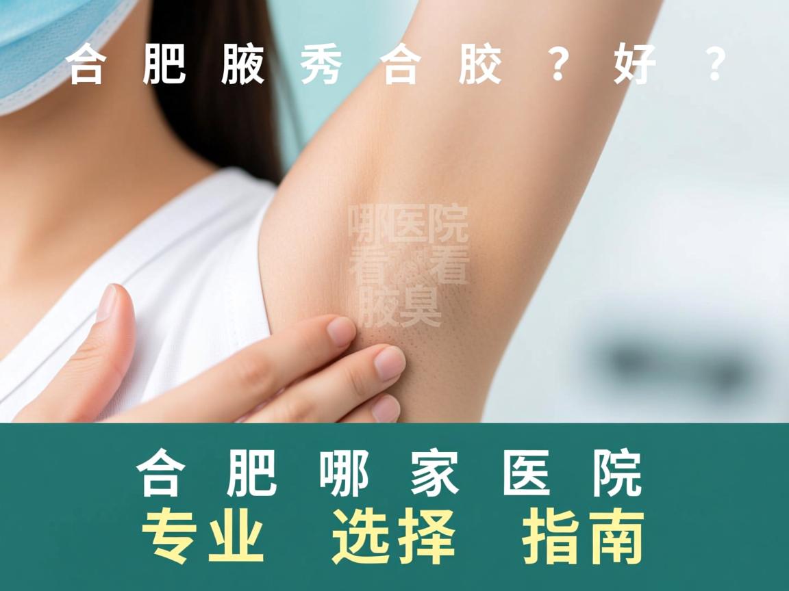 合肥腋秀解析,合肥哪家医院看腋臭好?专业选择指南 合肥腋秀解析,合肥哪家医院看腋臭好?专业选择指南