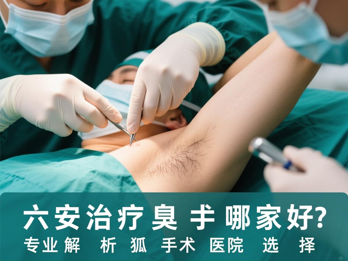 六安治疗狐臭手术哪家好？专业解析狐臭手术医院选择