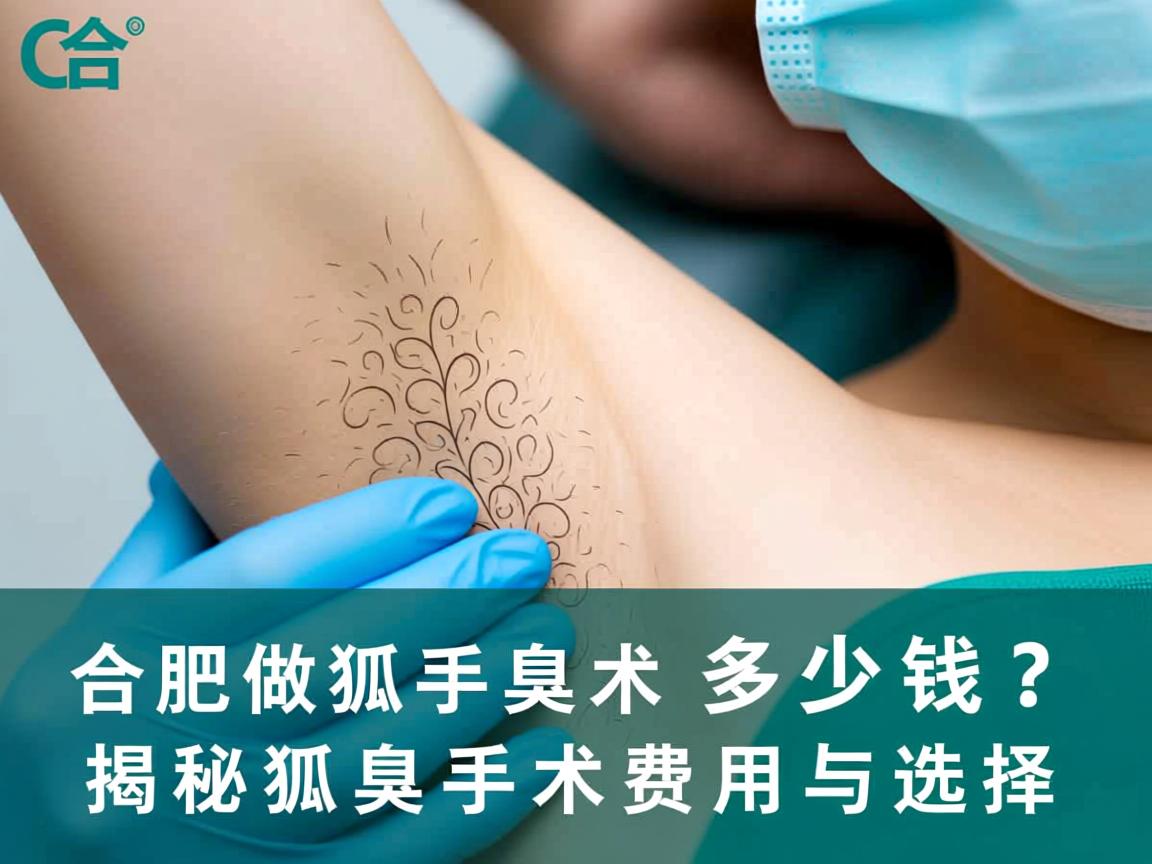 合肥做狐臭手术多少钱?揭秘狐臭手术费用与选择 合肥做狐臭手术多少钱?揭秘狐臭手术费用与选择