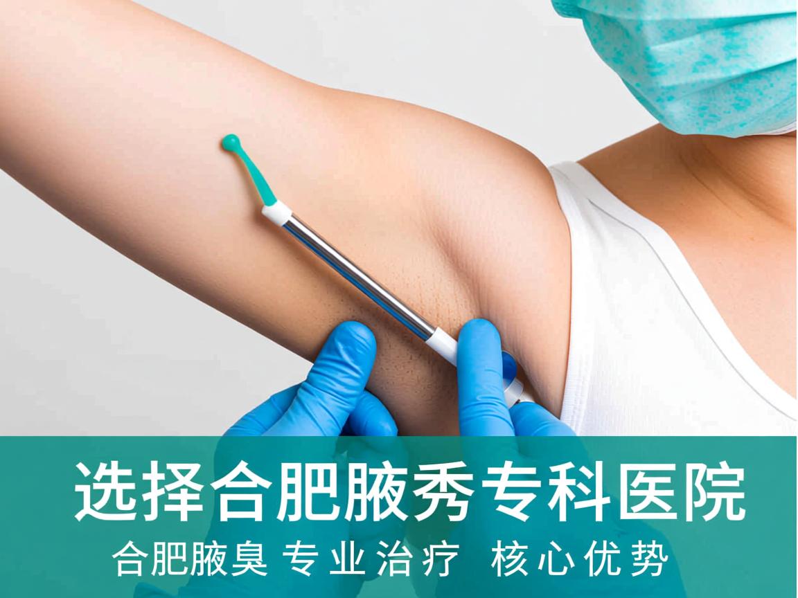 选择合肥腋秀专科医院,解析合肥腋臭专业治疗的核心优势 选择合肥腋秀专科医院,解析合肥腋臭专业治疗的核心优势