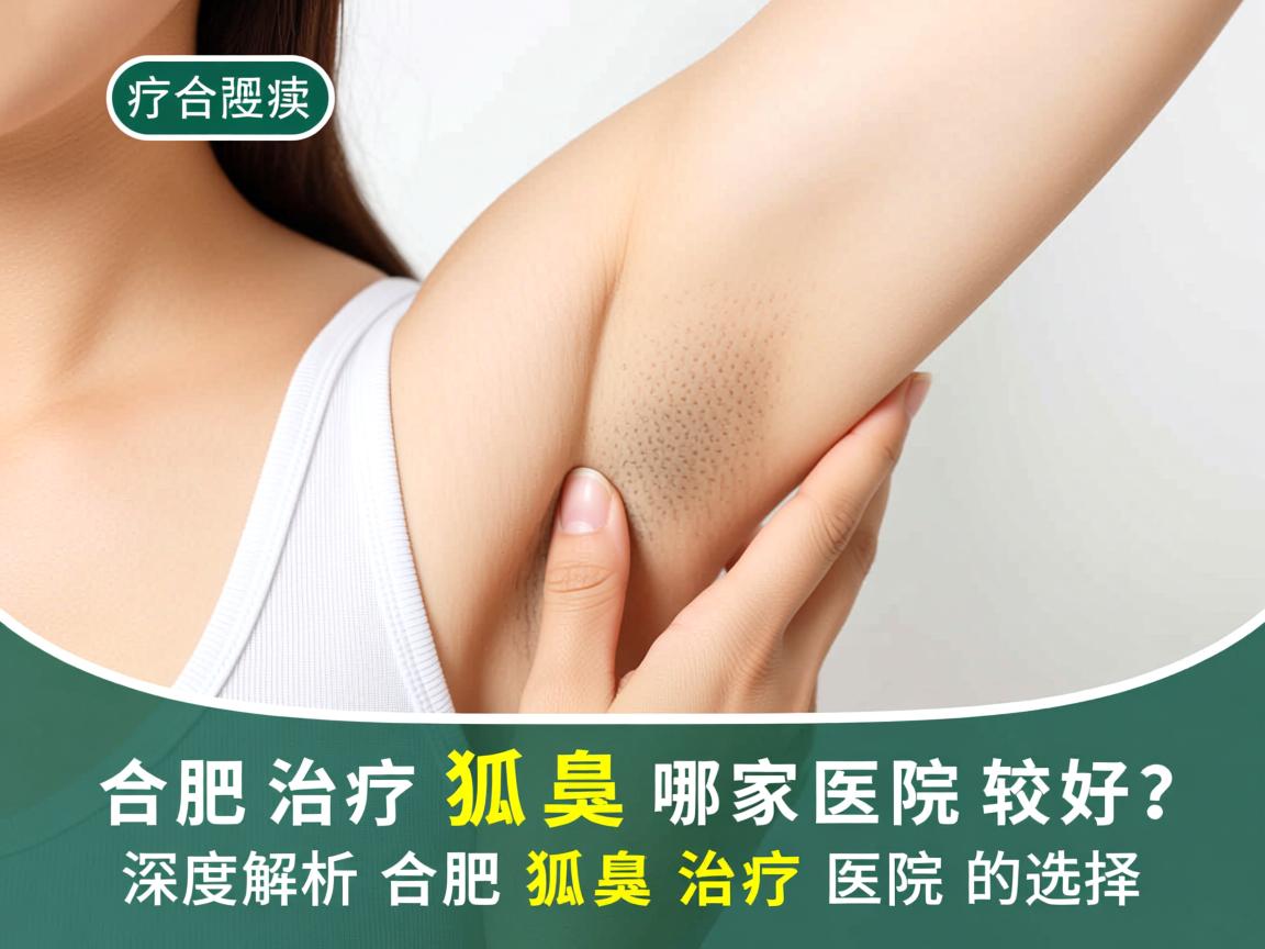 合肥治疗狐臭哪家医院较好？深度解析合肥狐臭治疗医院的选择