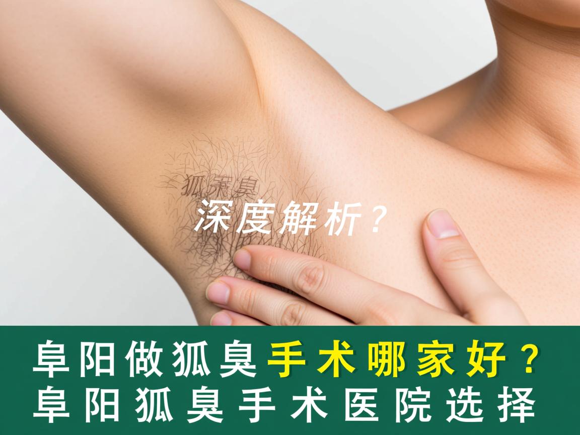 阜阳做狐臭手术哪家好?深度解析阜阳狐臭手术医院选择 阜阳做狐臭手术哪家好?深度解析阜阳狐臭手术医院选择
