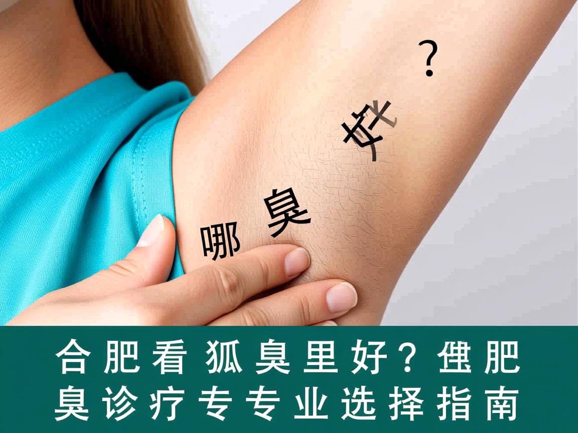 在合肥看狐臭哪里好?合肥狐臭诊疗专业选择指南 在合肥看狐臭哪里好?合肥狐臭诊疗专业选择指南