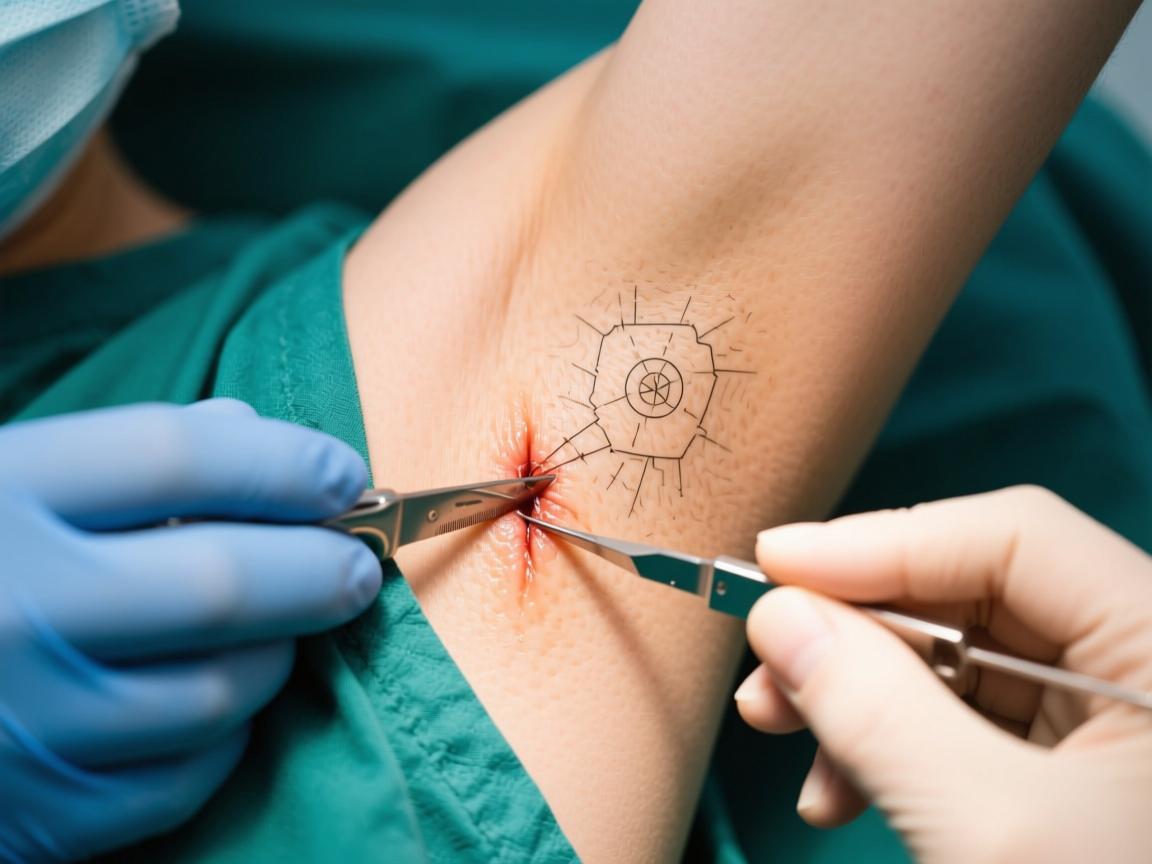 小切口微创腋臭手术解析，微创手术如何根治腋臭