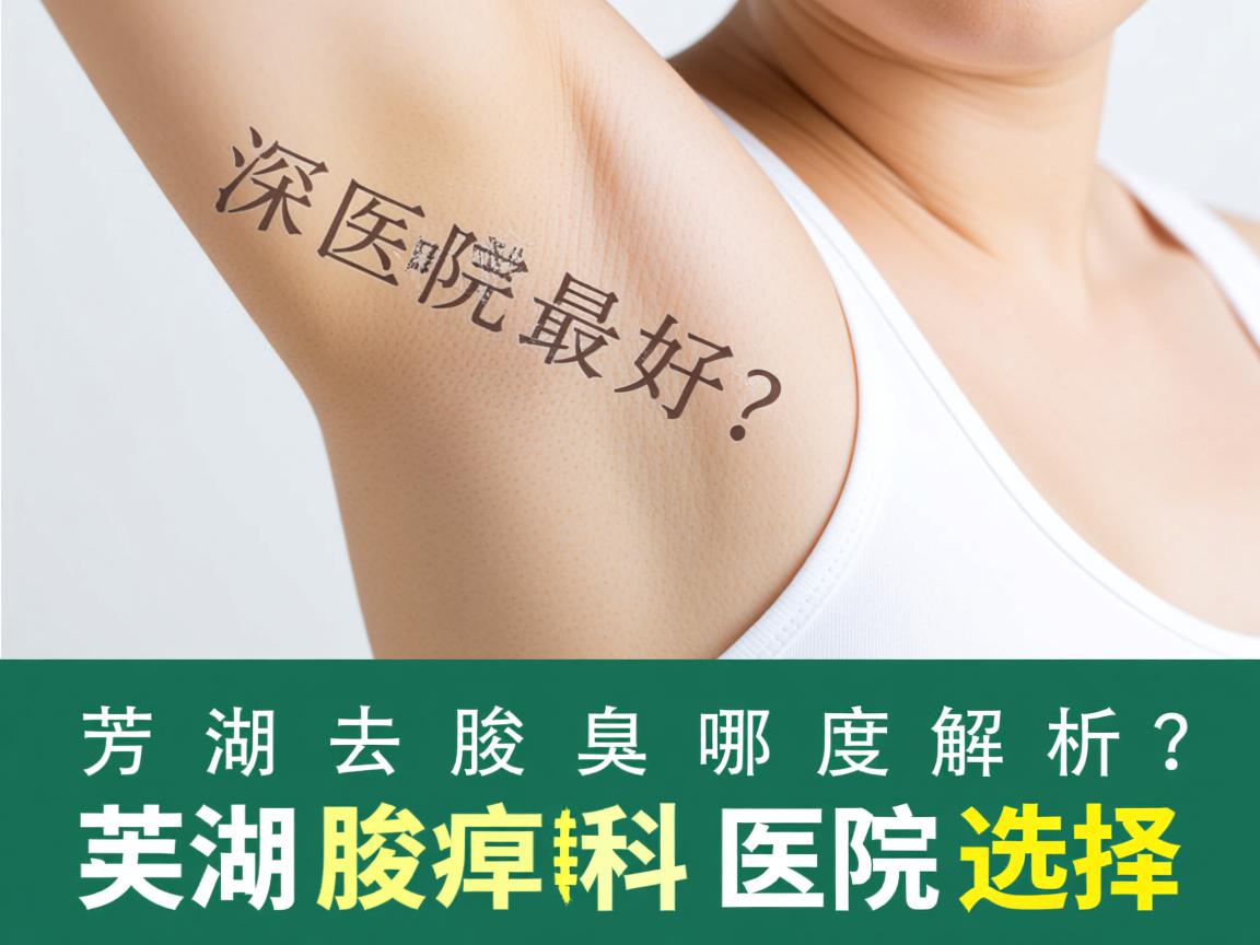 芜湖去腋臭哪家医院最好?深度解析芜湖腋臭专科医院选择 芜湖去腋臭哪家医院最好?深度解析芜湖腋臭专科医院选择