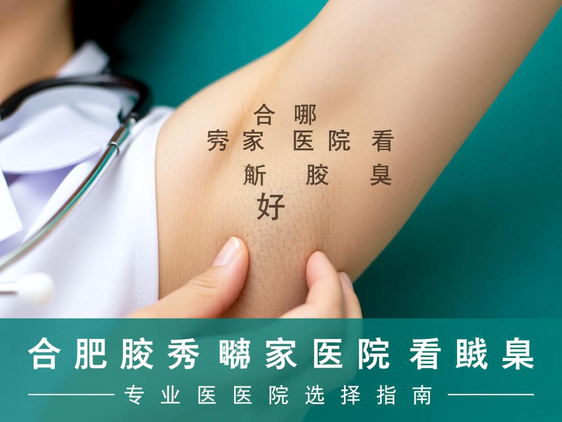 合肥腋秀解析,合肥哪家医院看腋臭好,专业医院选择指南 合肥腋秀解析,合肥哪家医院看腋臭好,专业医院选择指南