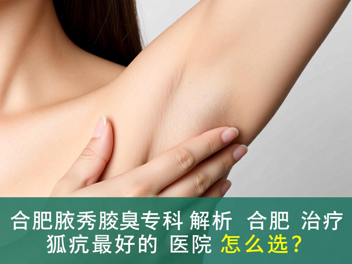 合肥腋秀腋臭专科解析,合肥治疗狐臭最好的医院怎么选? 合肥腋秀腋臭专科解析,合肥治疗狐臭最好的医院怎么选?