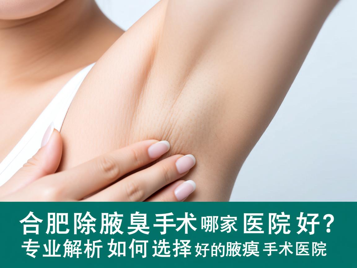 合肥除腋臭手术哪家医院好?专业解析如何选择好的腋臭手术医院 合肥除腋臭手术哪家医院好?专业解析如何选择好的腋臭手术医院