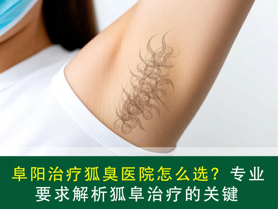 阜阳治疗狐臭医院怎么选？专业解析狐臭治疗的关键