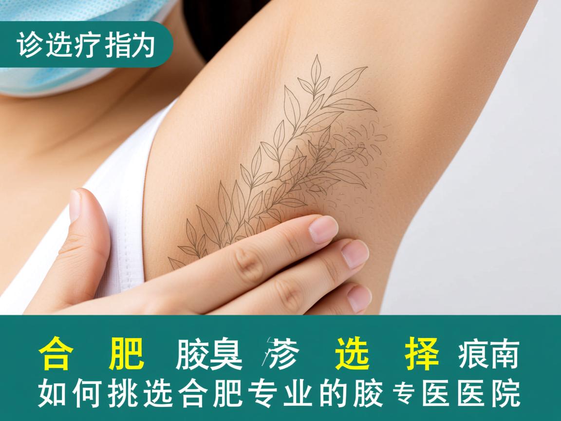 合肥腋臭诊疗选择指南,如何挑选合肥专业的腋臭医院 合肥腋臭诊疗选择指南,如何挑选合肥专业的腋臭医院