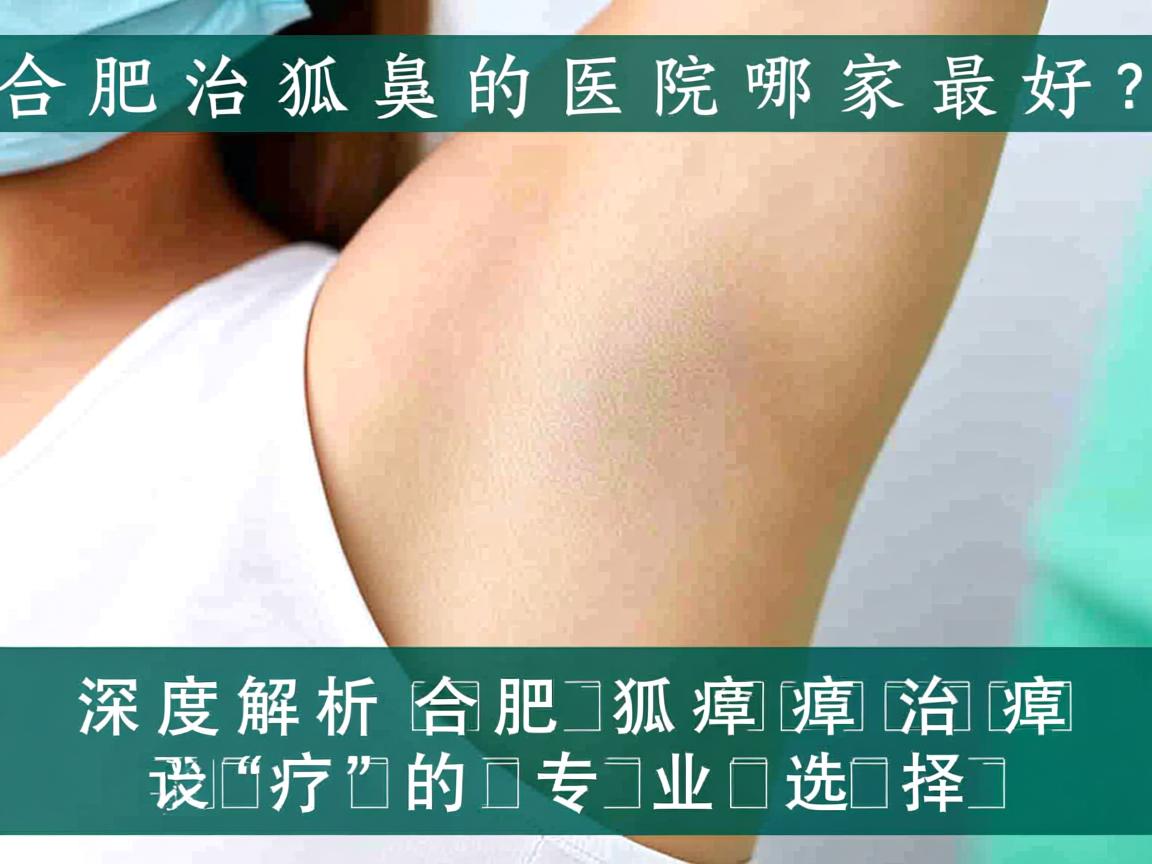 合肥治疗狐臭的医院哪家最好?深度解析合肥狐臭治疗的专业选择 合肥治疗狐臭的医院哪家最好?深度解析合肥狐臭治疗的专业选择