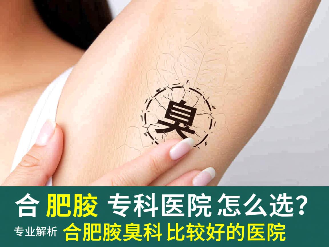 合肥腋臭专科医院怎么选?专业解析合肥腋臭科比较好的医院 合肥腋臭专科医院怎么选?专业解析合肥腋臭科比较好的医院