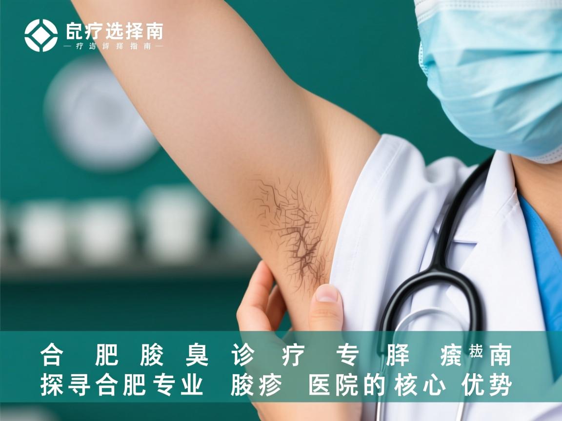 合肥腋臭诊疗选择指南,探寻合肥专业腋臭医院的核心优势 合肥腋臭诊疗选择指南,探寻合肥专业腋臭医院的核心优势